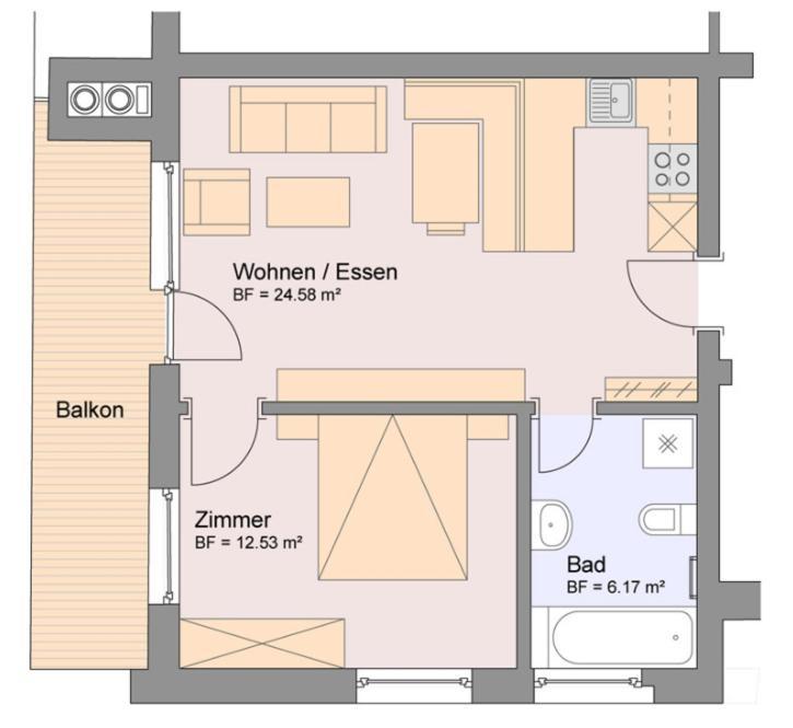 Chasa Seraina Samnaun Habitación foto